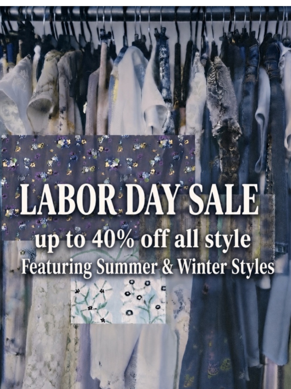 Labor Day Sale! All Style!!!